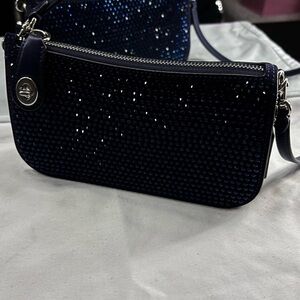 Coach Penn Purse Midnight Blue Shoulder Bag